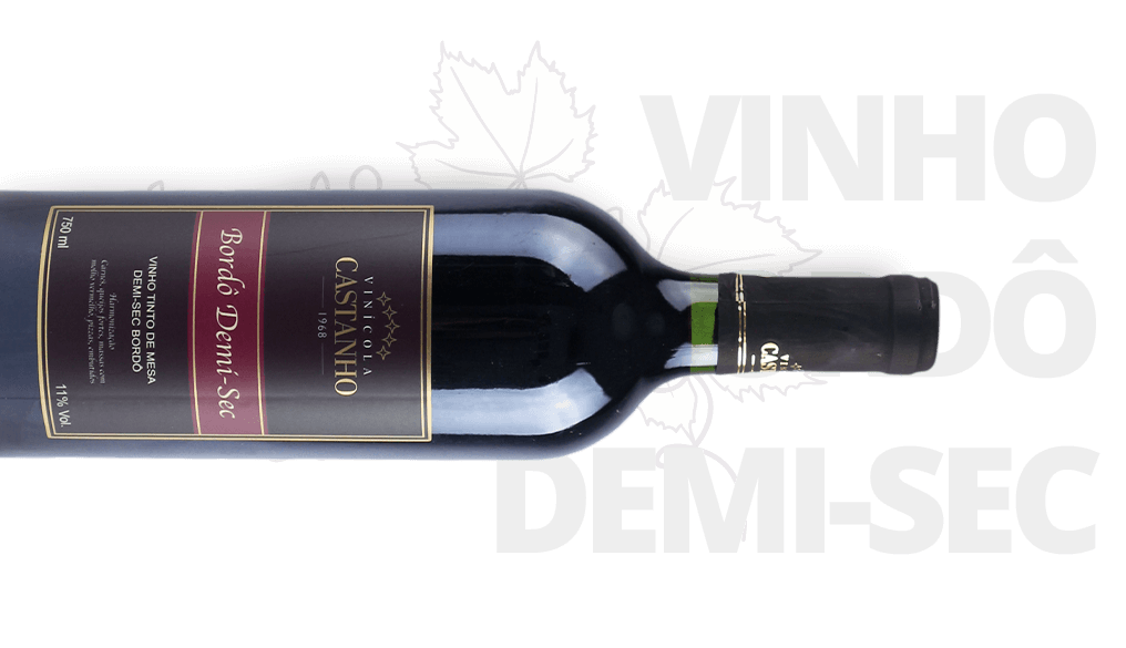 Vinho Bordô Demi-sec