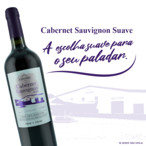 Banner - Vinho Cabernet Sauvignon Suave