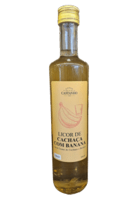 Licor de cachaça com banana - Vinícola Castanho