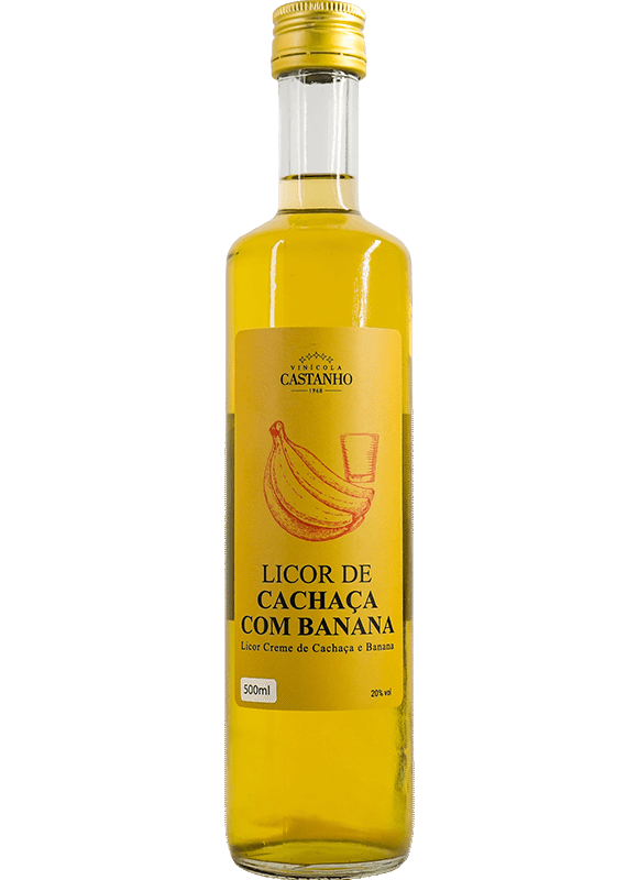 Licor de Cachaça com Banana - Vinícola Castanho