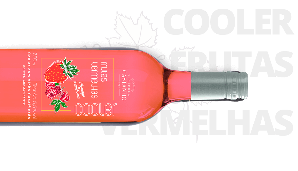 Cooler Frutas Vermelhas