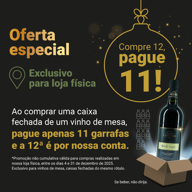 Vinícola Castanho - Natal e Ano Novo - 2025 - Banner site - Mobile