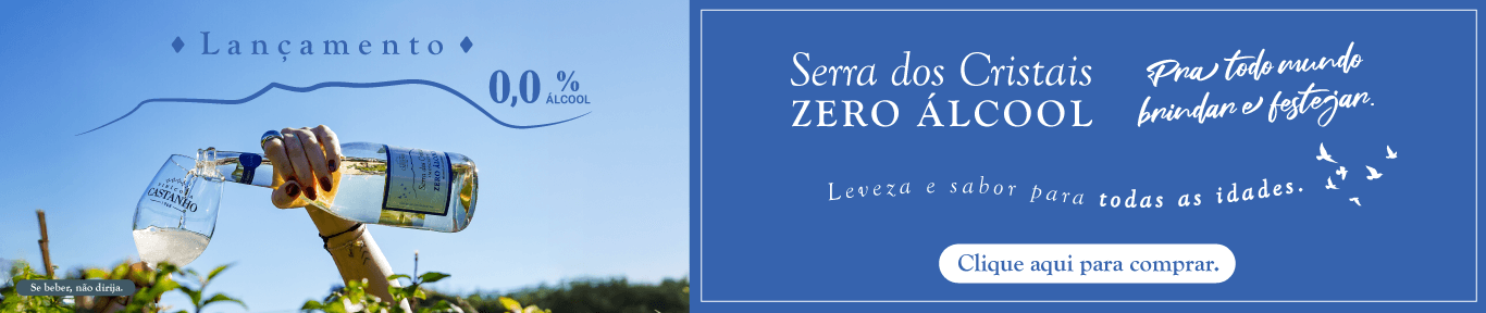 Serra dos Cristais Moscato ZERO ÁLCOOL - Vinícola Castanho