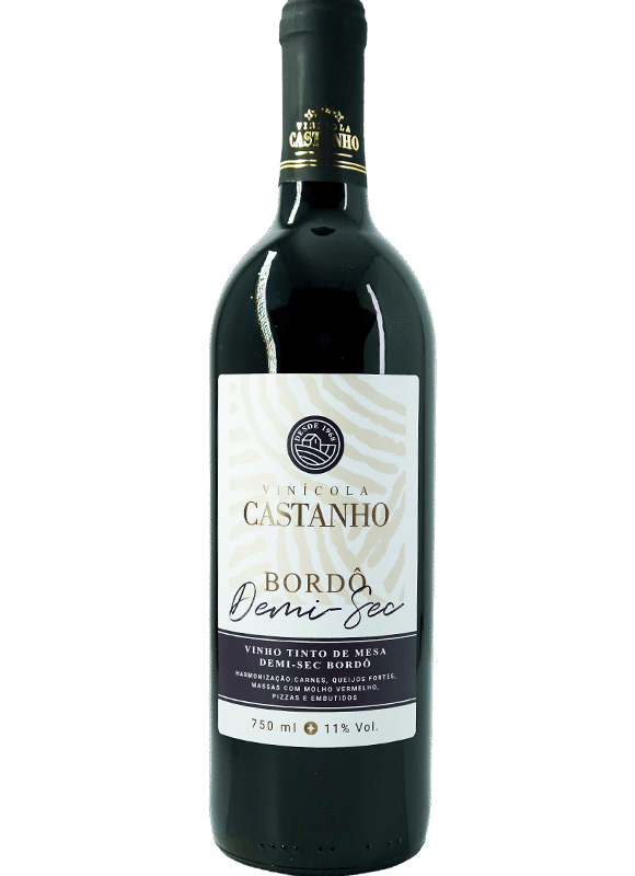 Vinho Bordô Demi-sec