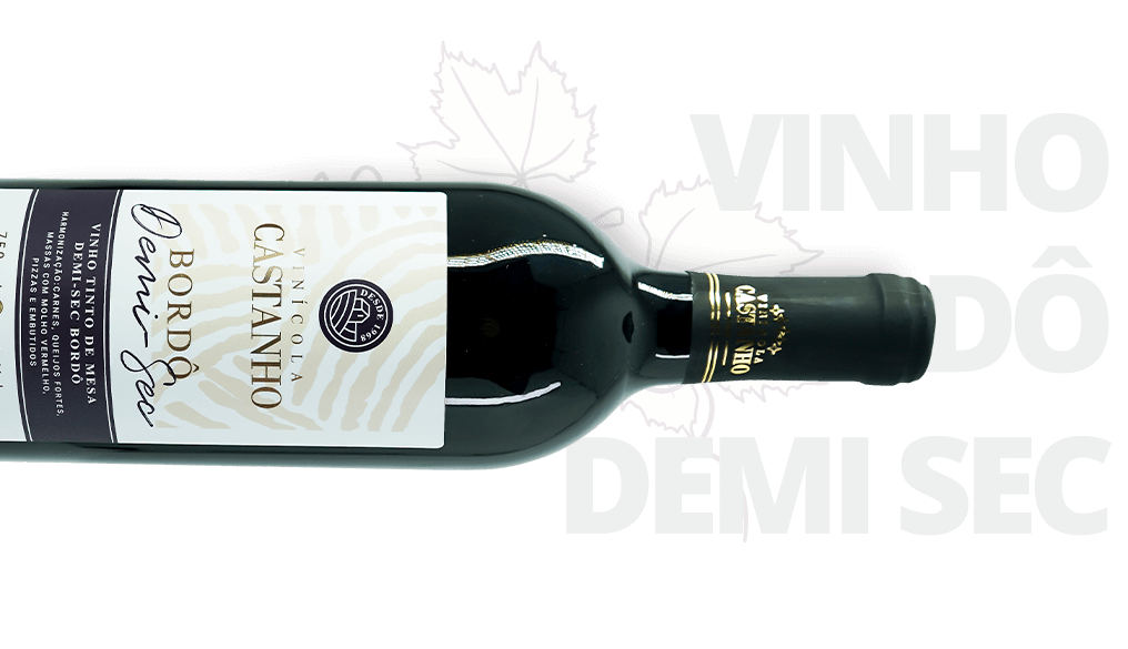 Vinho Bordô Demi-sec